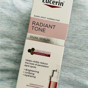 New, Eucerin Radiant Tone Dual Serum - Pink and White